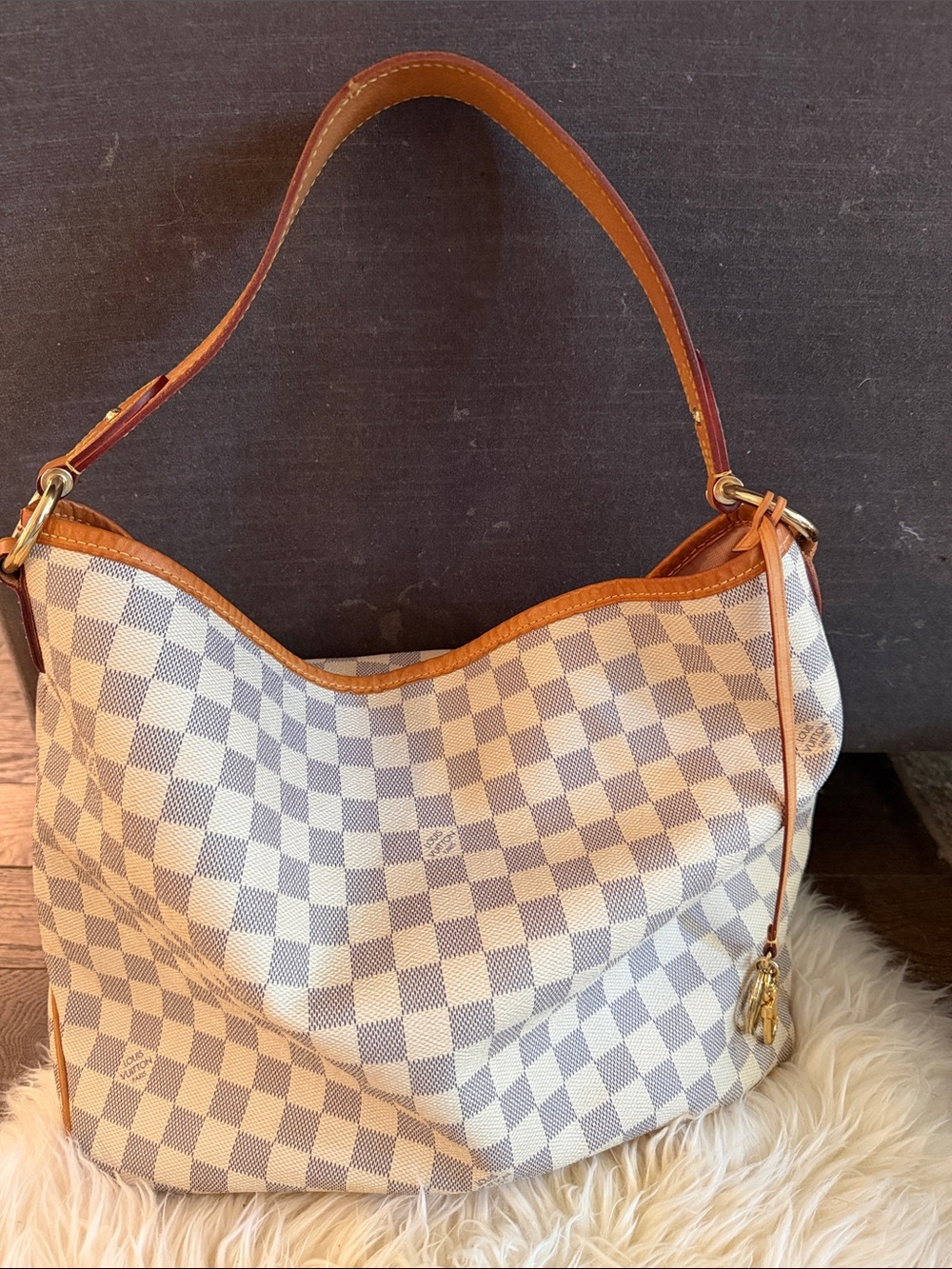 Louis Vuitton Damier Azur Delightful